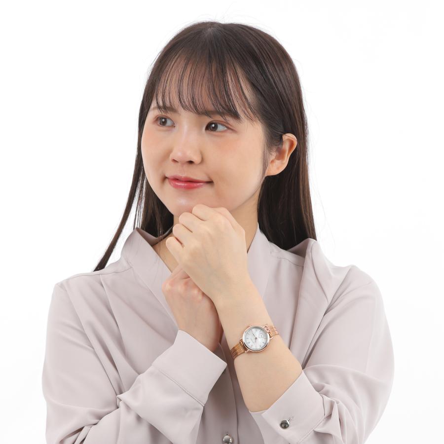 クオーツレディースマザーオブパール秒針無無垢9500円 SKAGEN】優美なマザーオブパールのレディースウォッチ◎【TiCTAC