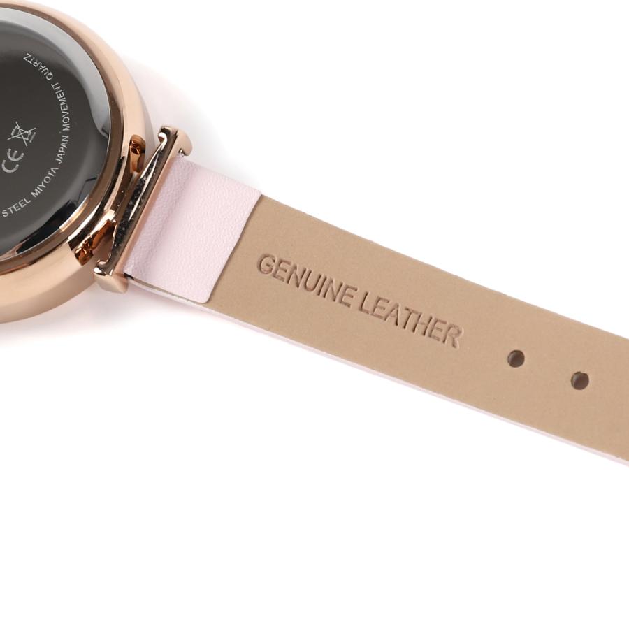 腕時計 レディース 防水 革ベルト 3針 時字 おしゃれ シンプル カジュアル かわいい 安い 送料無料 |  | 14