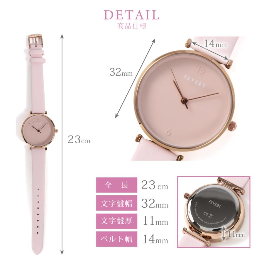 腕時計 レディース 防水 革ベルト 3針 時字 おしゃれ シンプル カジュアル かわいい 安い 送料無料 |  | 05