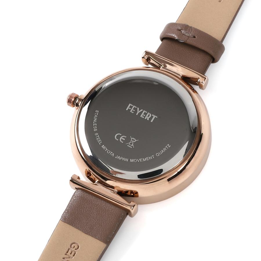 腕時計 レディース 防水 革ベルト 3針 時字 おしゃれ シンプル カジュアル かわいい 安い 送料無料 |  | 14