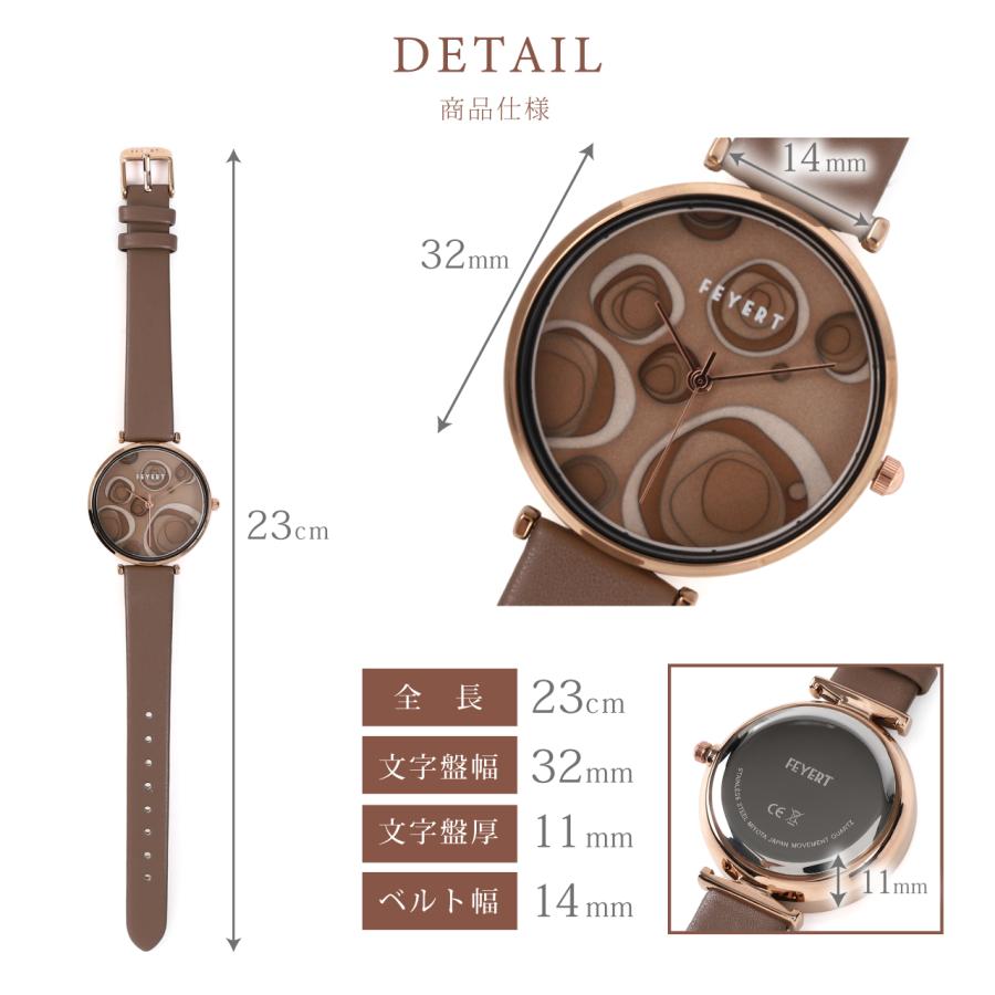 腕時計 レディース 防水 革ベルト 3針 時字 おしゃれ シンプル カジュアル かわいい 安い 送料無料 |  | 06