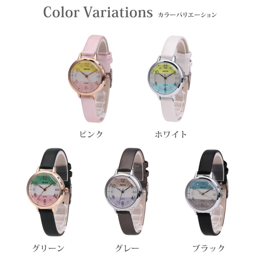 腕時計 レディース 防水 合成皮革ベルト 3針 数字 文字盤 腕時計 レディース 防水 合成皮革ベルト 3針 数字 文字盤