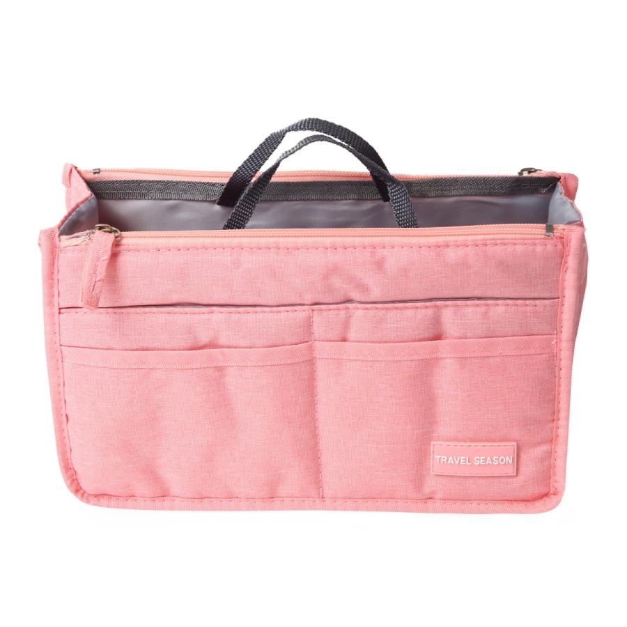 バッグインバッグ 小さめ ミニ 28cm 横型 Sサイズ ファスナー 軽い 軽量 バックインバック マチ付き おしゃれ 女性用 Ke11 L ジュエリー アクセ 時計 Markgraf 通販 Yahoo ショッピング