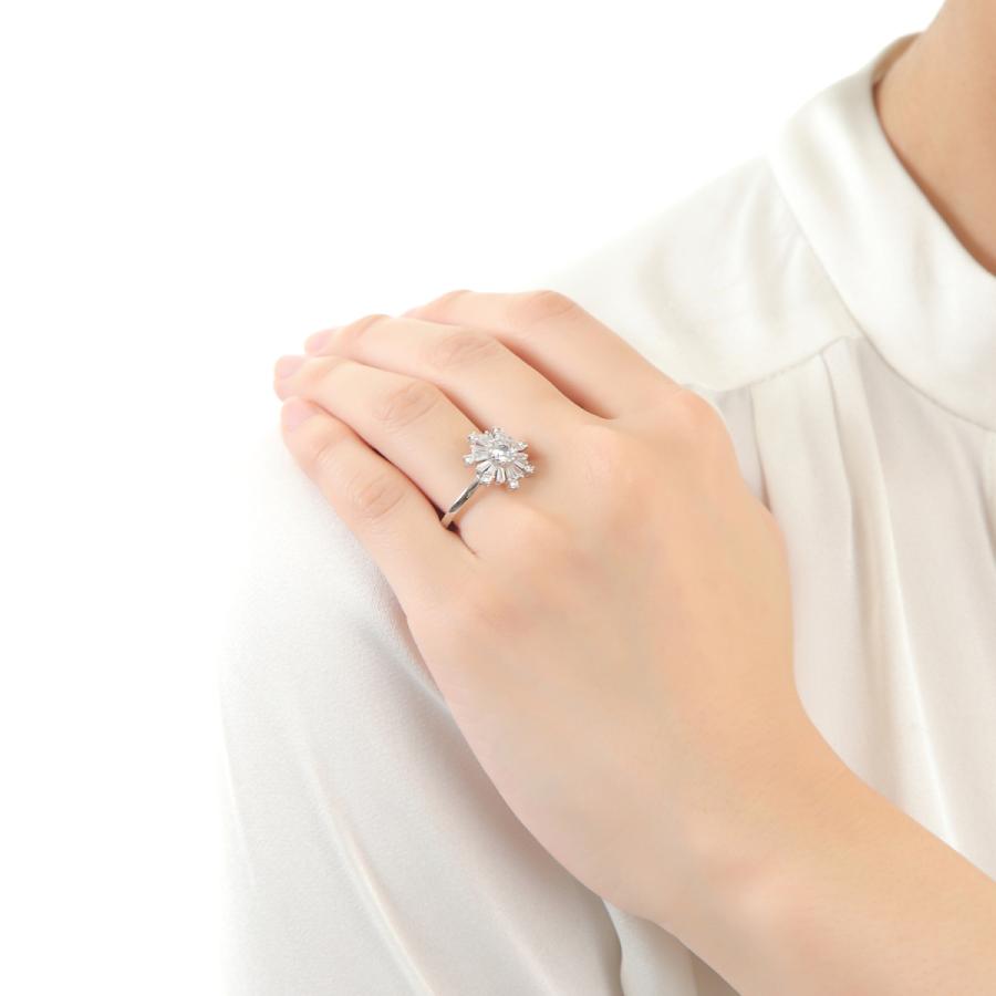 SWAROVSKI 指輪 リング レディース スワロフスキー 雪 結晶 SWAROVSKI 指輪 リング レディース スワロフスキー 雪 結晶