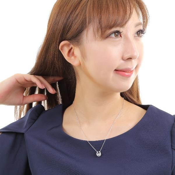 new！スワロフスキースカイイグナイトとパブェジルコニアネックレス new！スワロフスキースカイイグナイトとパブェジルコニアネックレス