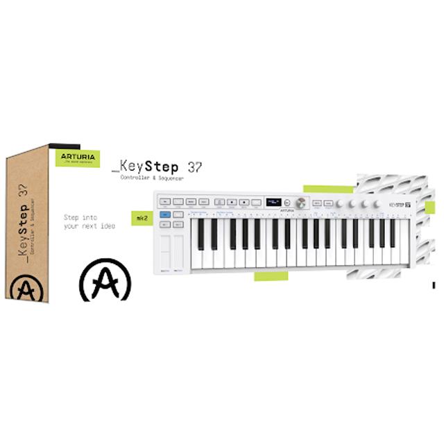 Arturia KEYSTEP 37 MK2 MIDIコントローラー : マークスミュージック