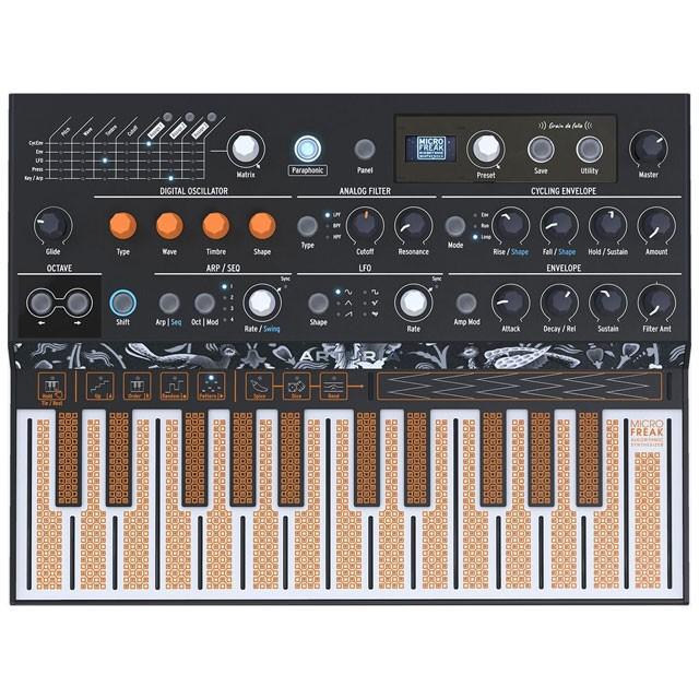 数量限定！マイク付き]ARTURIA MicroFreak シンセサイザー【配送区分C 