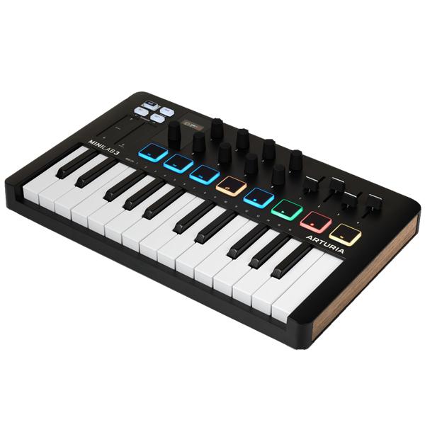 Arturia MiniLab 3 MIDIコントローラー Amazon.com: Arturia MiniLab 3 - Universal MIDI Controller