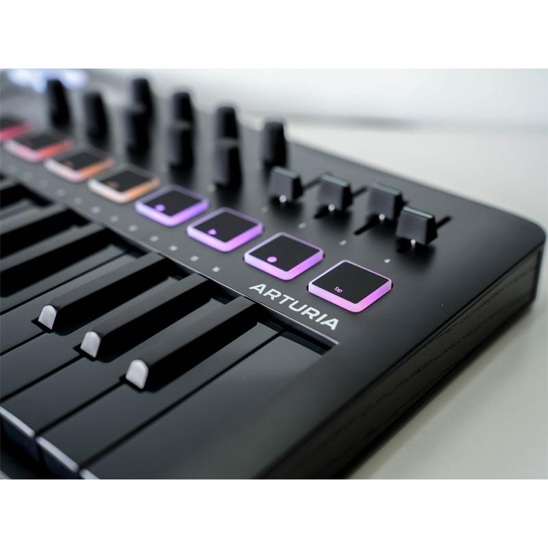 Arturia MiniLab 3 DB ブラック×ブラック鍵盤 MIDIコントローラー
