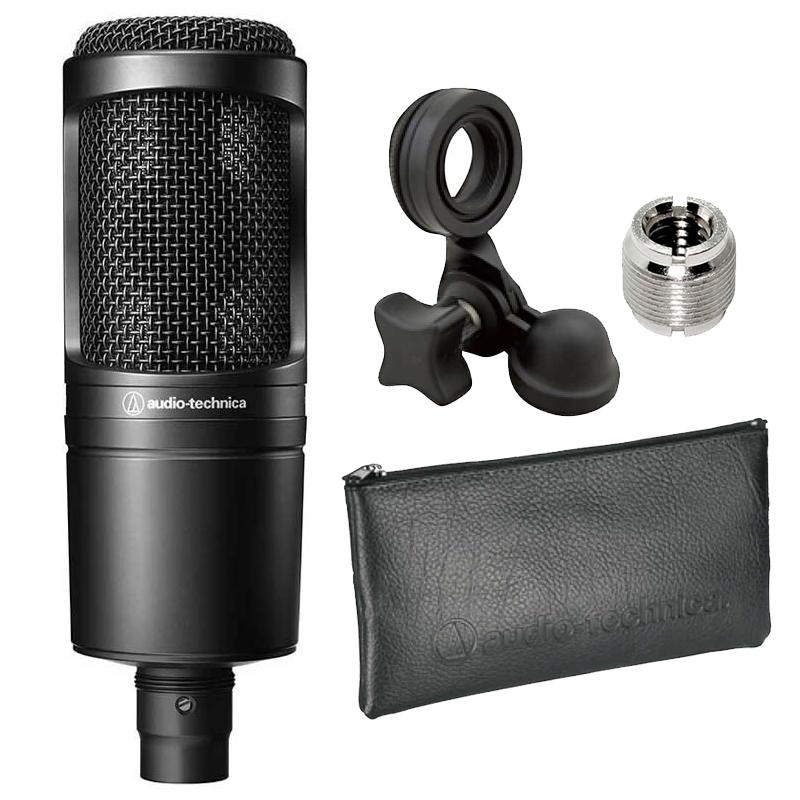 audio-technica AT2020 コンデンサーマイク［宅配便］【区分A】 : at 