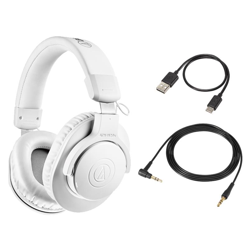 オーディオテクニカ audio-technica ATH-M20xBT WH ホワイト オーディオテクニカ audio-technica ATH-M20xBT WH ホワイト