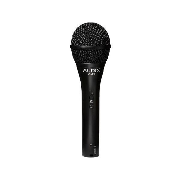 AUDIX OM3S 国内正規品 ダイナミックマイク／スイッチ付 : マークス