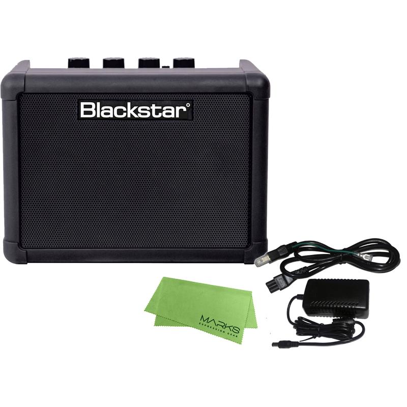 正規代理店に輸入 Blackstar FLY 3 Bluetooth + 純正ACアダプター FLY-PSU + マークスミュージック オリジナルクロス セット　ギターアンプ［宅配便］【区分A】