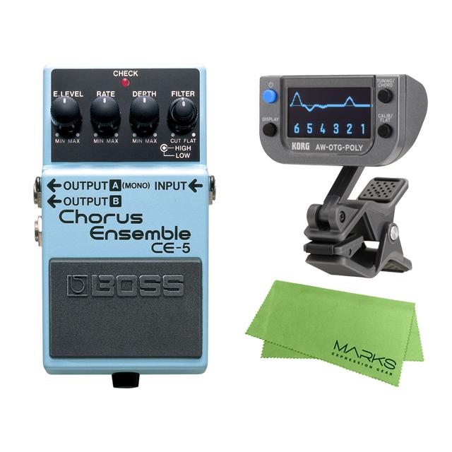 BOSS Chorus Ensemble CE5 + AWOTGPOLY + マークスオリジナルクロス セット コンパクト