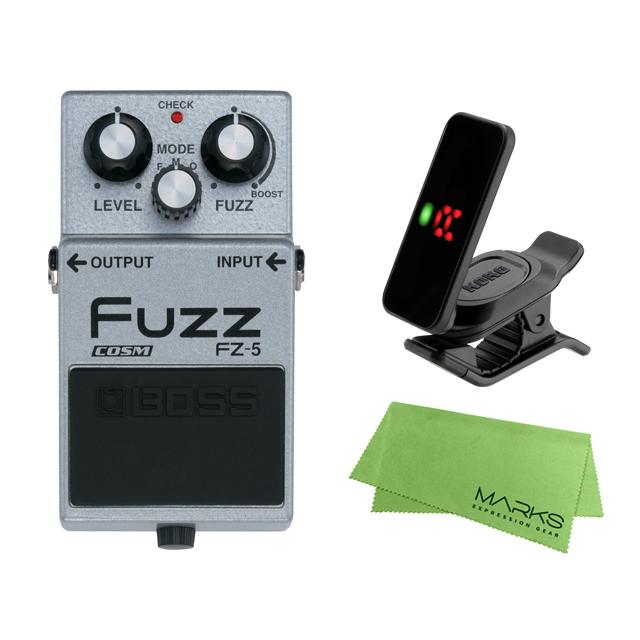 BOSS（楽器、器材） BOSS Fuzz FZ-5 + KORG Pitchclip 2 PC-2