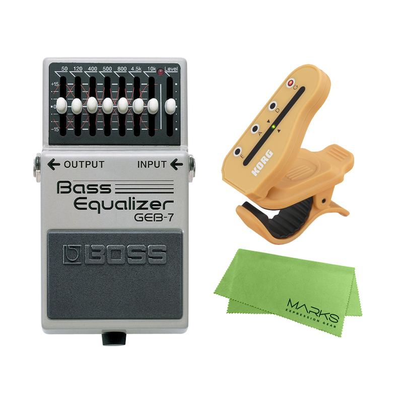 BOSS Bass Equalizer GEB-7 + KORG HT-B1 セット エフェクター