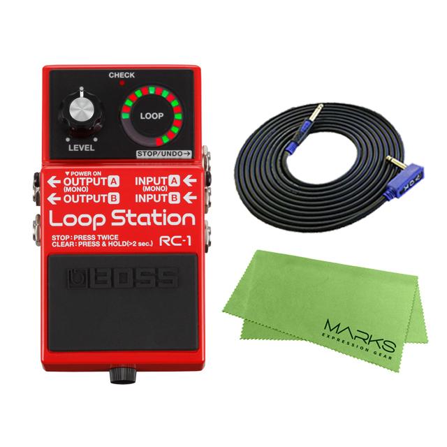 純正直営店 BOSS Loop Station RC-1 + 3m ギターケーブル VOX VGS-30