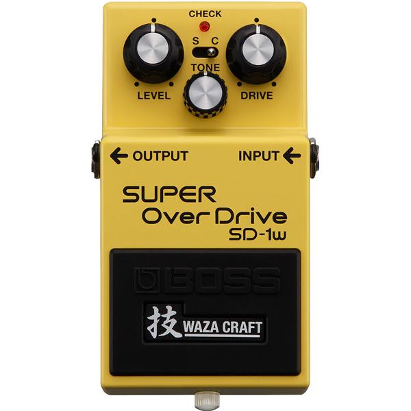 ギター BOSS SD-1W Super OverDrive BOSS（ボス） BOSS SUPER OverDrive SD-1w(J)/技WAZA CRAFT made in