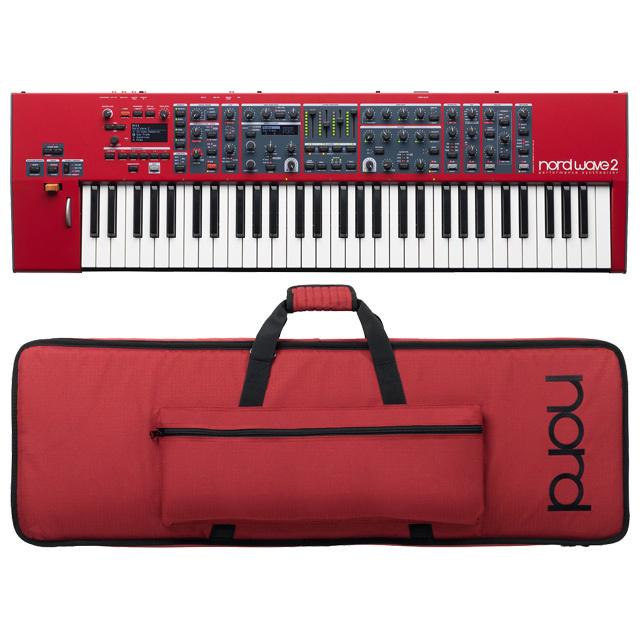 Nord Wave 2 + Soft Case Wave 2 セット　シンセサイザー ［宅配便］【区分H】【梱P-2】｜marks-music