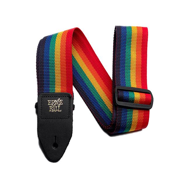 ERNIE BALL EB4044 POLYPRO STRAP RB レインボー  アーニーボール ポリプロ ストラップ