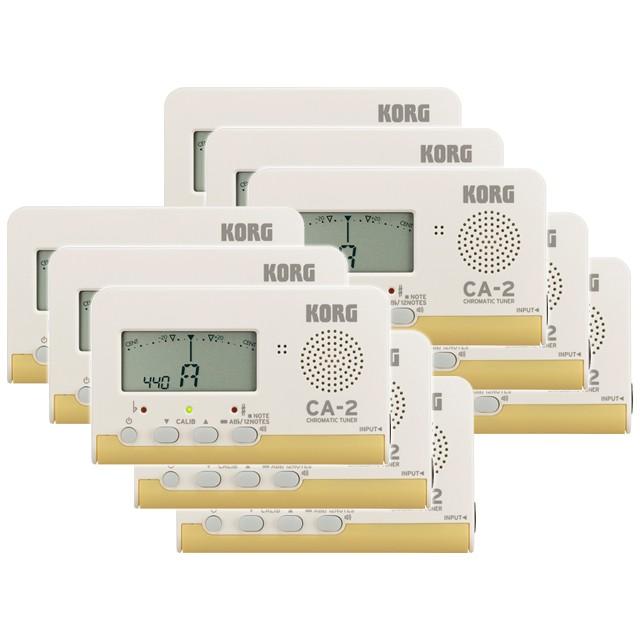 【まとめ買い】KORG CA-2 10個セット　チューナー[CAGR01]