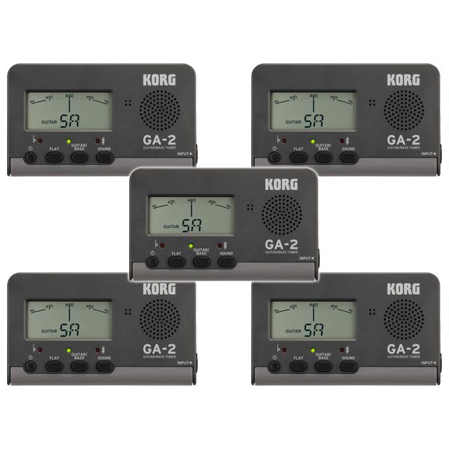 まとめ買い】KORG GA-2 5個セット チューナー[GAGR01]【配送区分A  