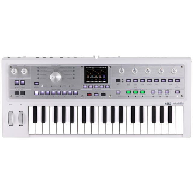 KORG microKORG 2 MWH[MK-2 MWH] メタリック・ホワイト シンセサイザー