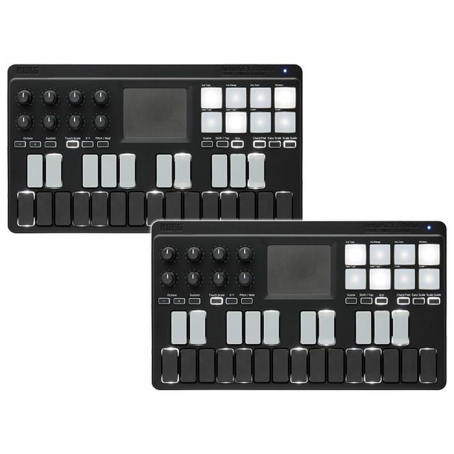 KORG 【まとめ買い】KORG nanoKEY Studio 2台セット モバイル