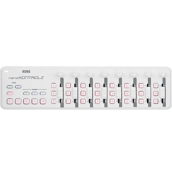KORG nanoKONTROL2 WH MIDIコントローラー