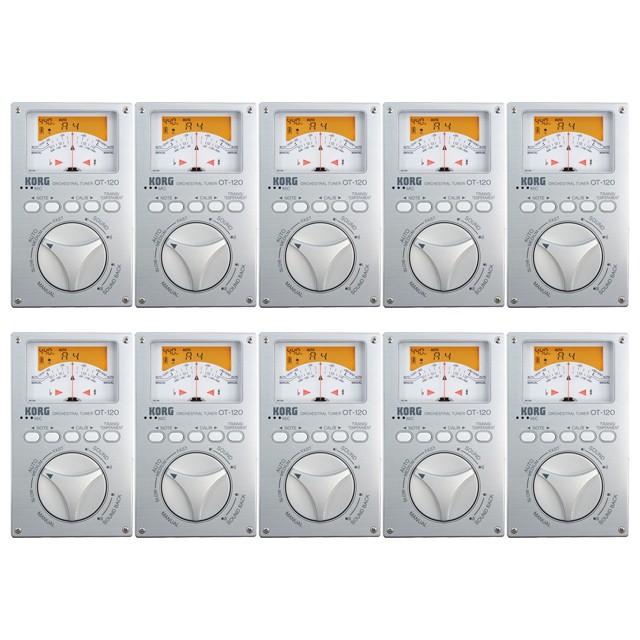 【まとめ買い】KORG OT-120 10個セット　チューナー