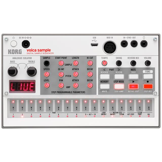 限定販売】 KORG volca sample2 シーケンサー サンプラー 宅配便
