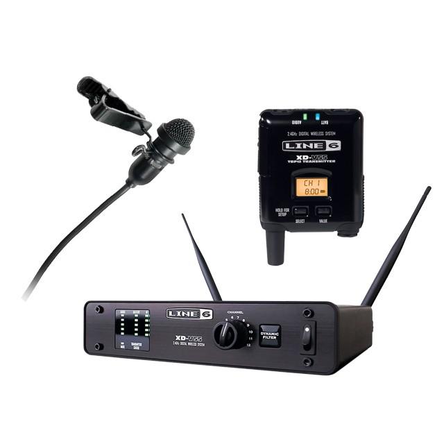 LINE 6 XD-V55 ワイヤレスシステム＋SHUREラベリアマイク 25 LINE6 XD