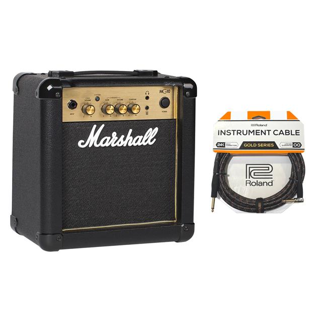 Marshall MG10 アンプ Marshall（マーシャル） Marshall MG10 GOLD ［MG10G］+ Roland
