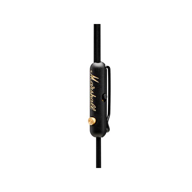 Marshall MODE EQ 有線イヤホン Marshall（マーシャル） MARSHALL MODE EQ BLACK AND BRASS イヤホン