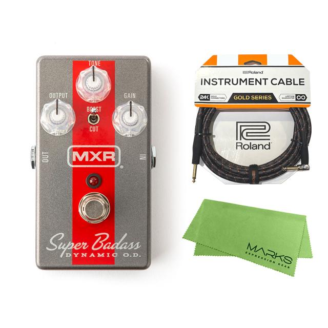 国内正規品 / MXR M249 S.BADASS D.OD + Rolandケーブル マークス