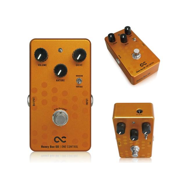 ギター One Control Honey Bee OD One Control Blue Bee OD 4K Mini & Custom｜Honey Bee ODを元に