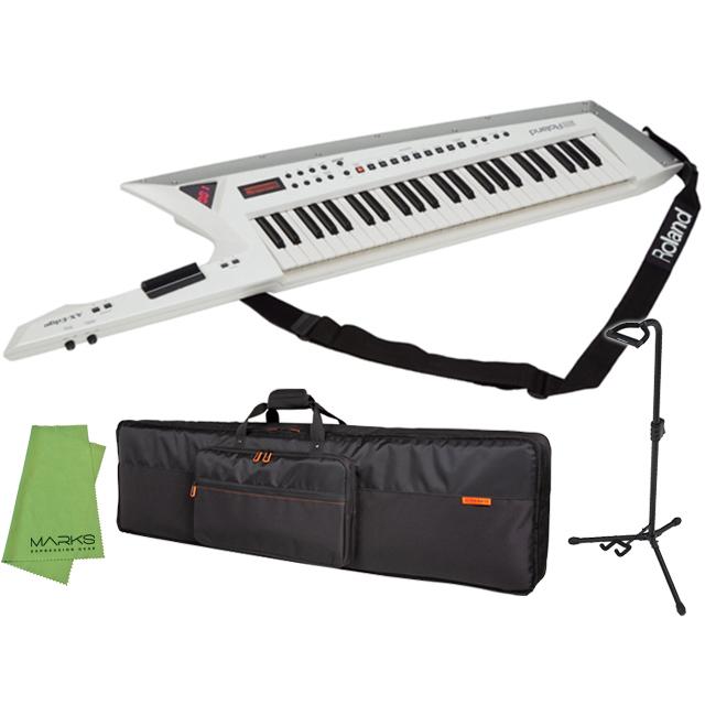 Roland AX-Edge ケース＋スタンド付き ローランド Roland AX-EDGE-W + 専用キーボードスタンド ST-AX2