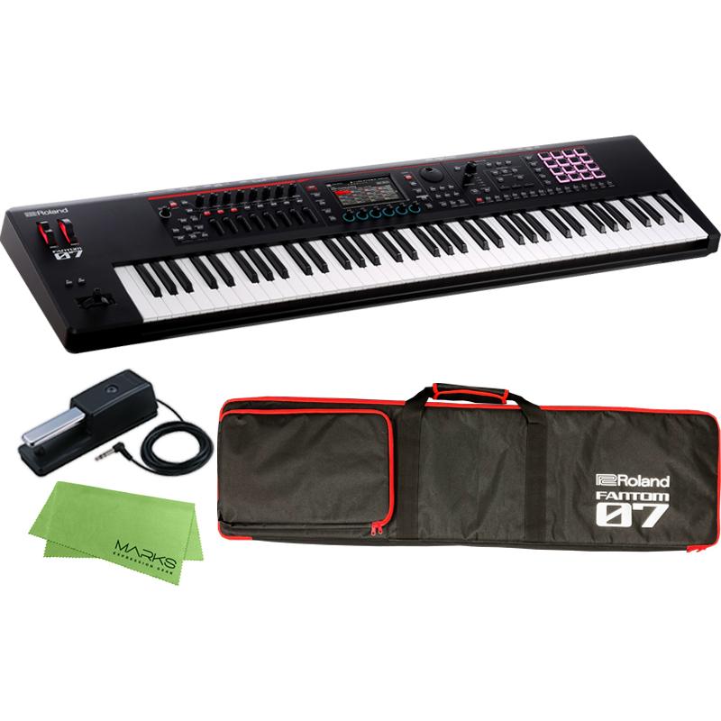 専用ソフトケース付>Roland FANTOM-07 + ダンパーペダル DP-10 セット 
