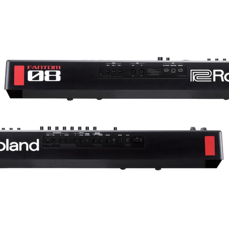 <専用ソフトケース付>Roland FANTOM-08 + DP-10 + X型スタンド セット  88鍵盤モデル【区分K】【梱P-3】｜marks-music｜03