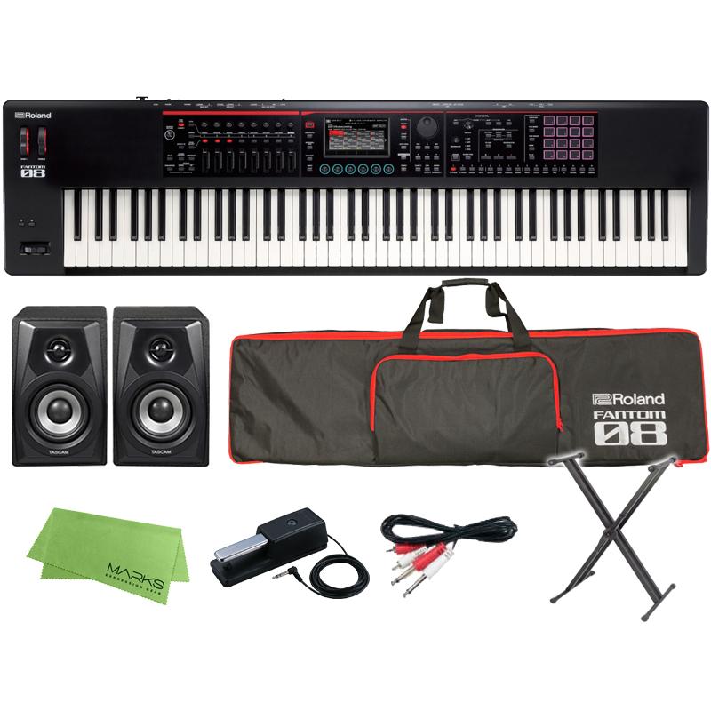 Roland FANTOM-08 ホームスタジオセット 88鍵盤モデル
