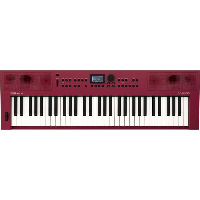 ローランド Roland GO:KEYS3 RD [GOKEYS3-RD] ダークレッド