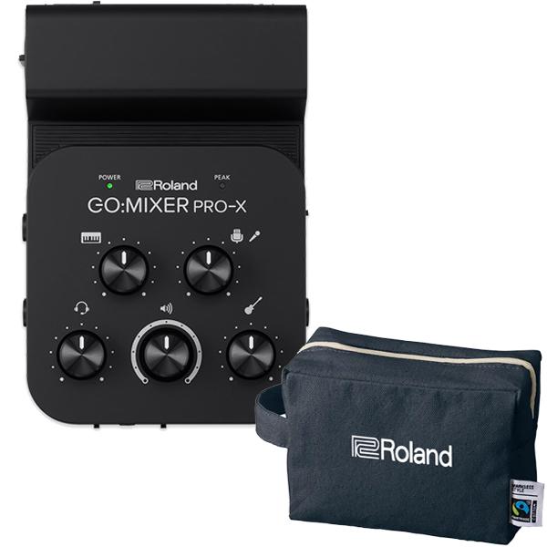 ロゴ入りポーチ付Roland GO:MIXER PRO-X　スマホ用小型ミキサー ローランド（Roland） [ロゴ入りポーチ プレゼント] Roland GO:MIXER