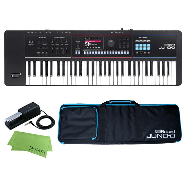 Roland JUNO-D6 ペダル・ケース・カバー付き ローランド（Roland） 【専用ソフトケース付】Roland JUNO-D6 +