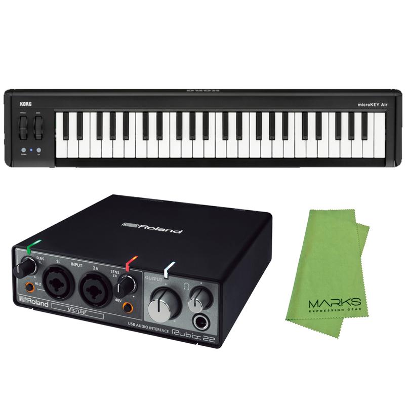 Roland Rubix22 オーディオインターフェース&コンデンサーマイクセット