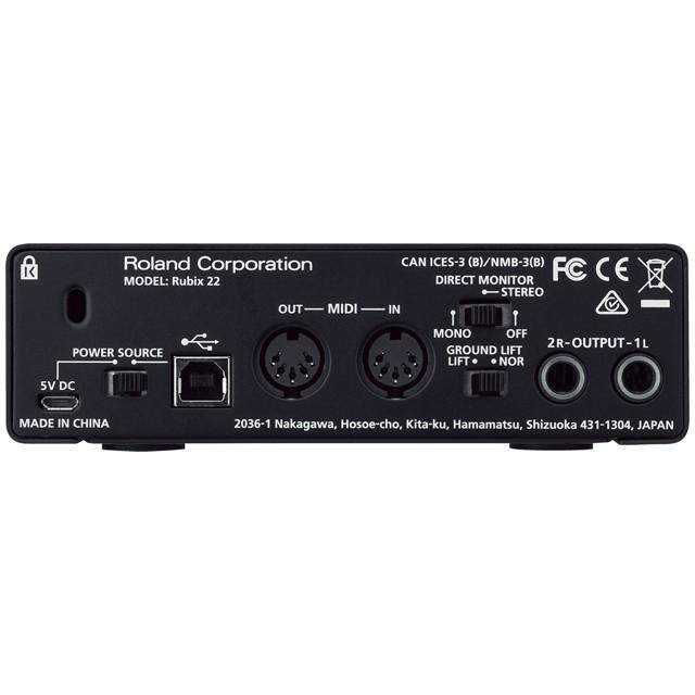 Roland Rubix 22 at2035 必要なケーブルセット オーディオテクニカ