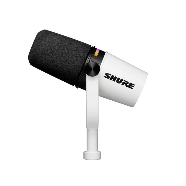 SHURE MV7+-W-J ポッドキャストマイクロホン(ホワイトカラー SHURE MV7+-W-J ポッドキャストマイクロホン(ホワイトカラー