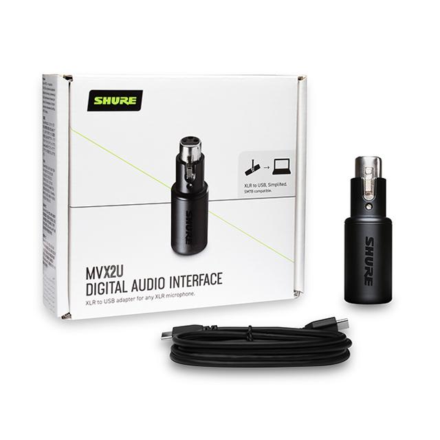 SHURE MVX2U インターフェイスの画像
