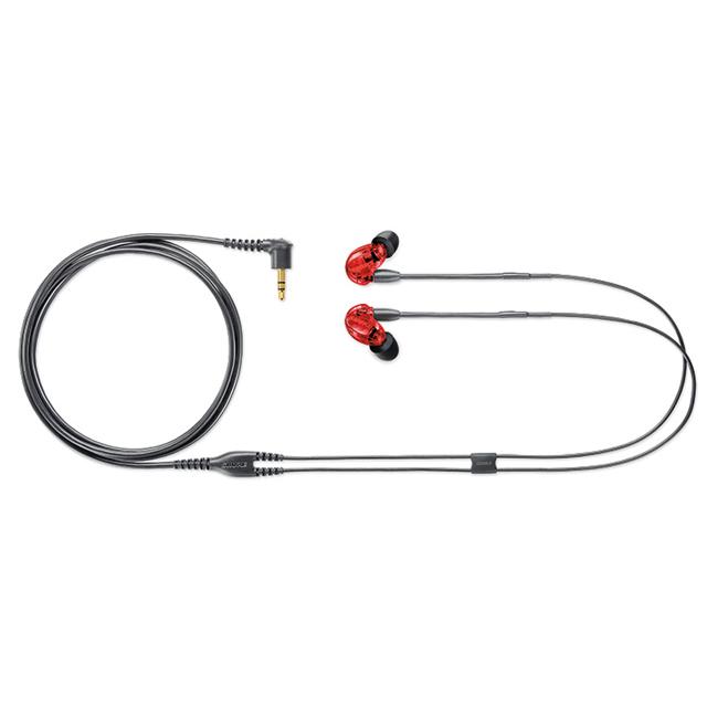 SHURE（シュア） SHURE SE215SPE-RD-A レッド : マークスミュージック