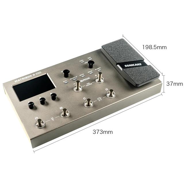 Sonicake MATRIBOX II アンシミュ マルチエフェクター 国内正規品]SONICAKE ソニケーキ MATRIBOX 2 PRO マルチエフェクター