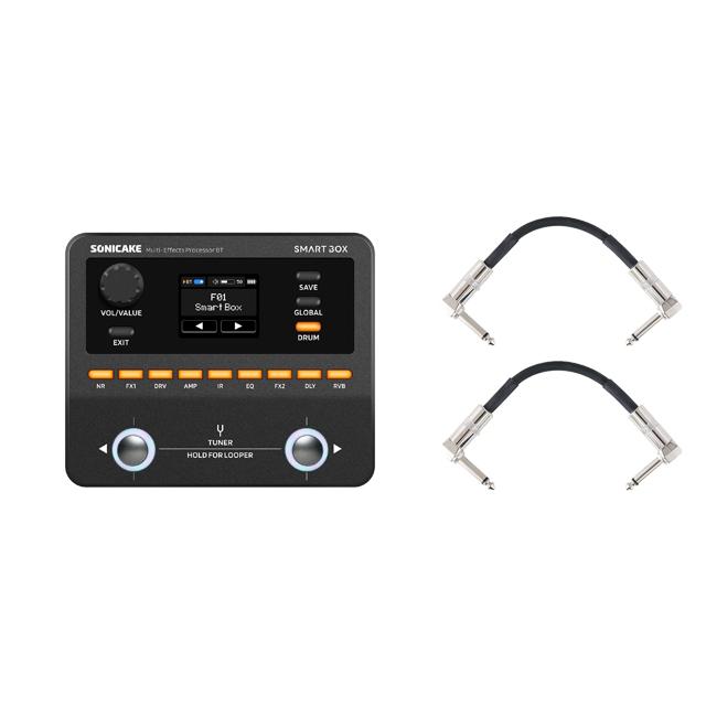[国内正規品]SONICAKE ソニケーキ SMART BOX + モリダイラパッチケーブル2本 セット マルチエフェクター